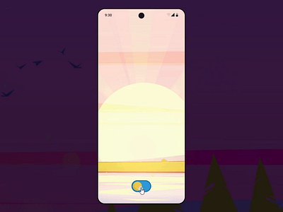 Day and night toggle button animation animation ui uiux