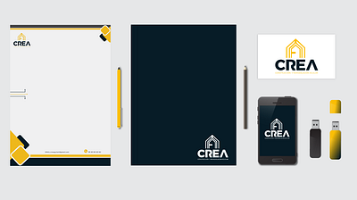 CREA adobe illustrator branding graphic design logo