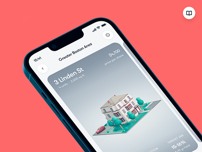 [Case study] Coral — A gamified Real Estate investment app 3d app design game gamification graphic design investments logo product design prototype real state visual design