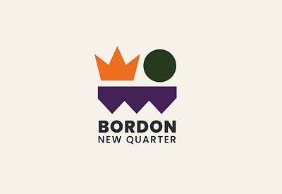 Bordon New Qaurter branding graphic design logo