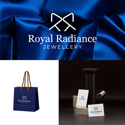 Royal Radiance branding graphicdesign jewellery logo logodesign typography
