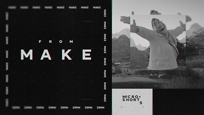 MAKE Originals Trailer Styleframes 2d animation art direction composition cool graphic design motion graphics teaser trailer type typography