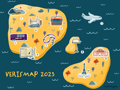 World map 2023 behance design digital illustration fiverr illustrated map map design map illustration procreate world map