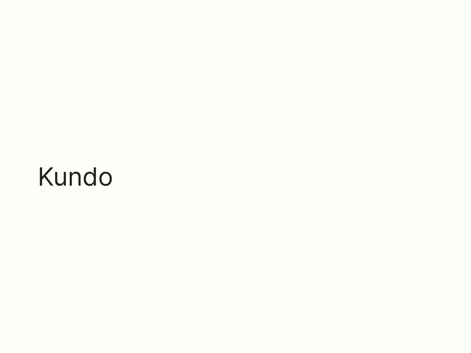 Kundo clean design framer minimal studio ui ui ux ux visual design web web design website
