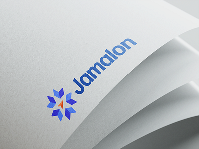 Jamalon - Logo Redesign arrow location art direction bookstore brand branding color palette e retailer ecommerce logo logo construction logo design logo mark logotype open books redesign star typography