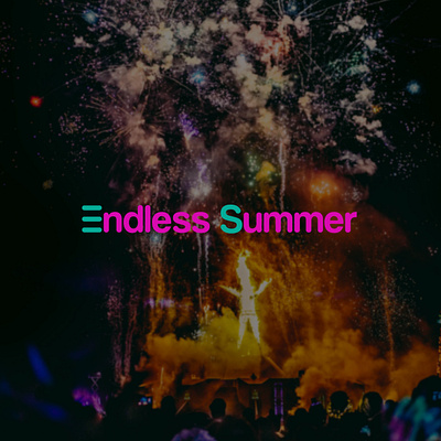 Endless Summer branding graphic design logo