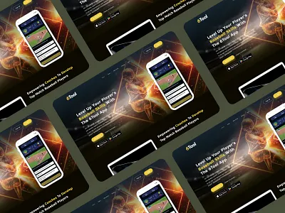 Baseball skill improvement application landing page app landing page design elementor landing landing page ui ui ux ux website design wordpress