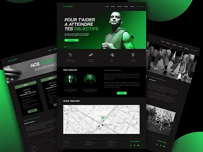 AB Training design desktop ergonomie site web ui ux website