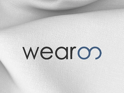 Wearon Logo 3d brand branding card clean clothing graphic design illustration logo vector