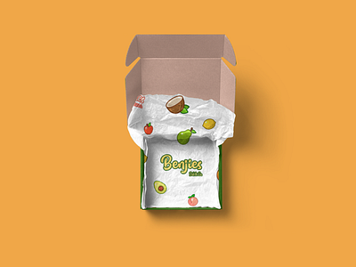 Benjis - Packaging Box animation branding design graphic design ill illustration logo motion graphics typography ui ux vector