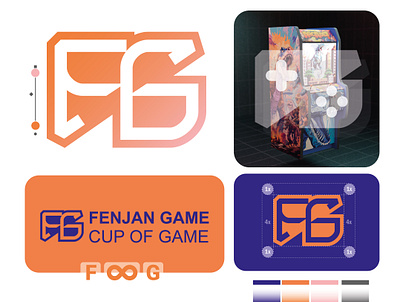 fenjan game logo branding cup logo fenchi studio game logo design graphic design logo logo for youtube logo game logogroup milad samadi