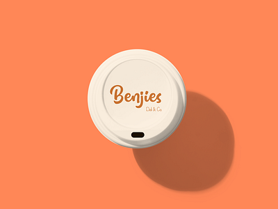 Benjies - Glass Cup Packaging 3d animation branding design graphic design illustration logo mockup motion graphics typography ui ux vector webflow