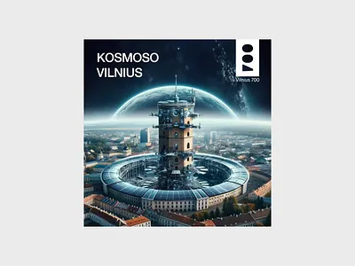 Vilnius 700 - light festival promo ai animation artifficial intelligence dall e graphic design light festival motion graphics parallax space vilnius
