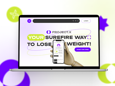 WEBSITE FOR CALORIE CALCULATOR | FITNESS APP 3d animation app appdesign branding design figma fitnrss graphic design illustrator landinge logo motion graphics site ui ux web website