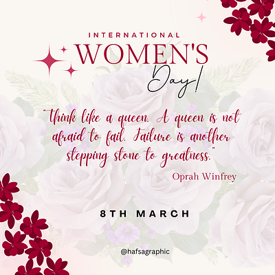 International Women Day Quote Card Design girl insipration quote international women day motivational quote queen quote card women women empowerment womenday