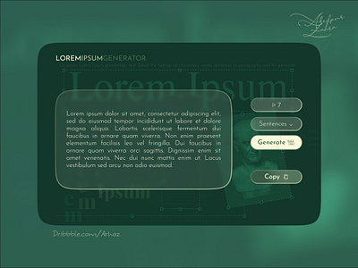 Lorem Ipsum Generator landing page📝 color design green landing landing page lorem lorem ipsum lorem ipsum generator minimal page text ui ui design uiux web web design website