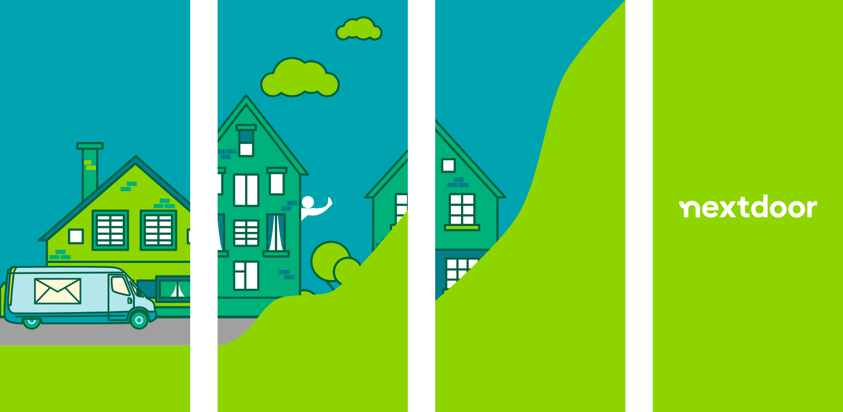 Nextdoor Splash Screen app app design branding motion design motion graphics nextdoor product product design splash screen