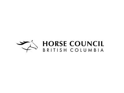 Horse Council BC animal animal logo bi design brand identity branding charity equestrian fundraising graphic design horse horse logo identity design logo logo design non profit