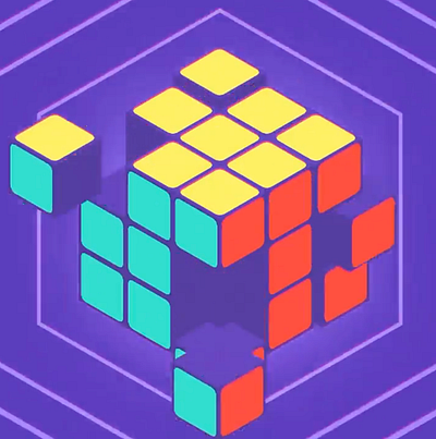 Cubo Rubik 3d animation graphic design motion graphics