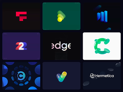 3D Logo Animation Collection 3d animation blockchain branding crypto defi design fashion fintech gradient icon identity lepisov lettering logo medtech motion saas spline tech