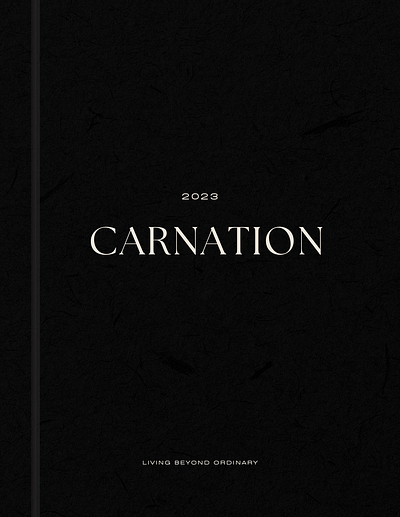 Carnation Note Book