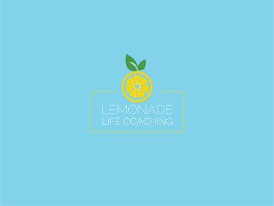 Lemonade Life Coaching branding design graphic design logo vector