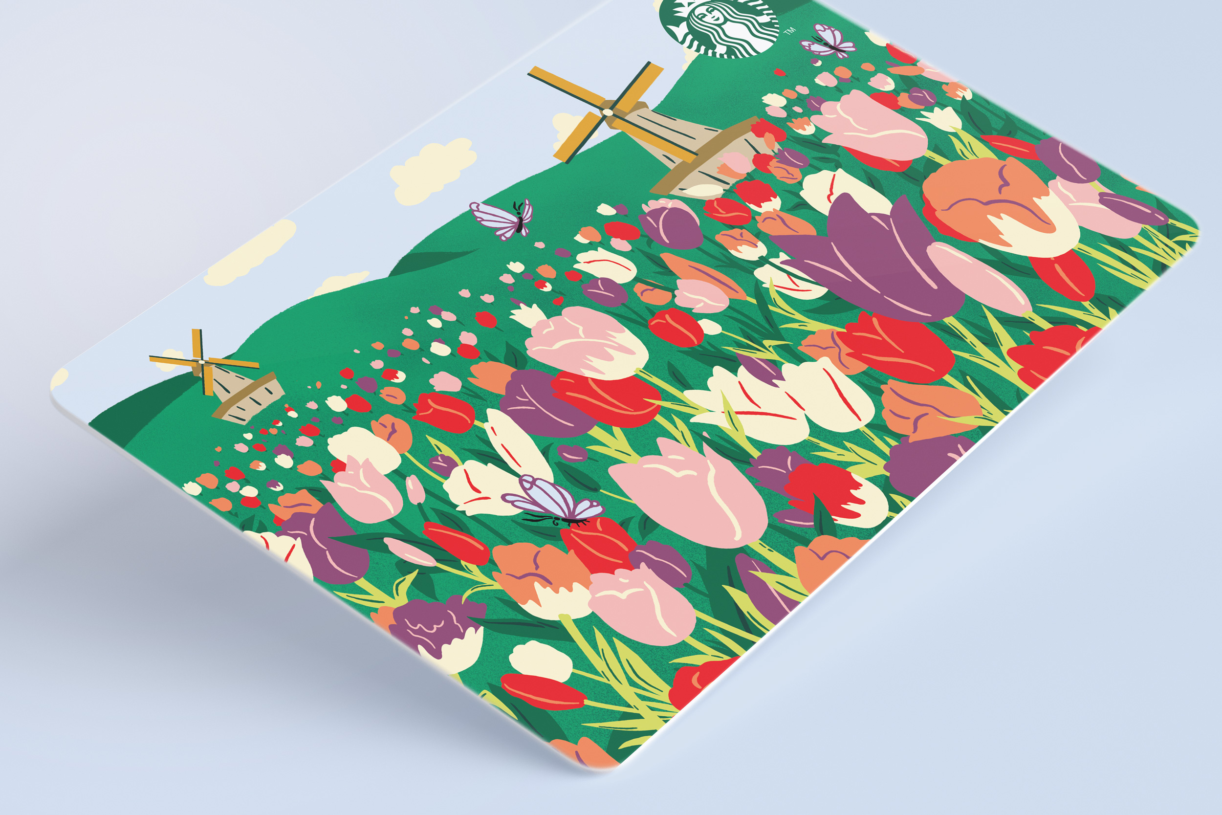 Example of Starbucks Spring '24 Gift Card