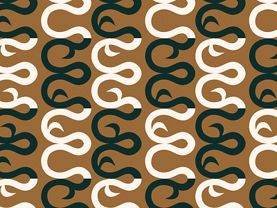 SS Plant Shop Brand Pattern branding bronze design geometric graphic design green icon identity illustration logo mark pattern plant snake vector
