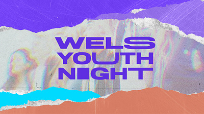 WELS Youth Night branding graphic design