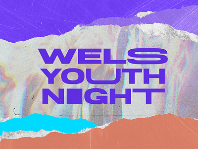 WELS Youth Night branding graphic design