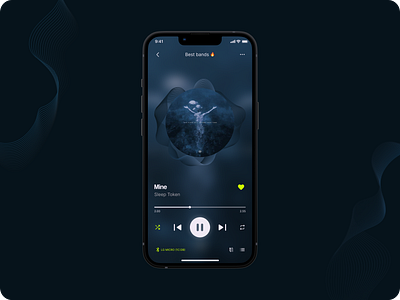Music Player app dailyui009 figma graphic design music player ui ux