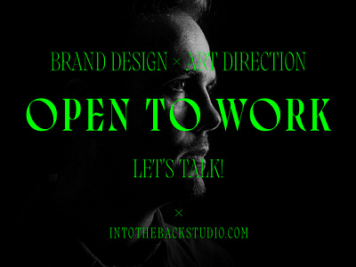 Open for Work graphicdesignstudio