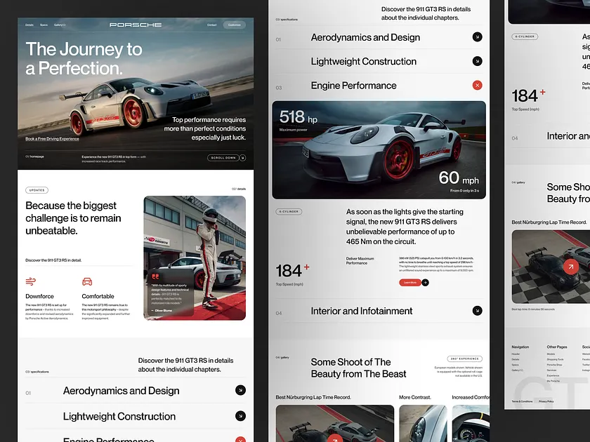 Browse thousands of Car Web images for design inspiration | Dribbble