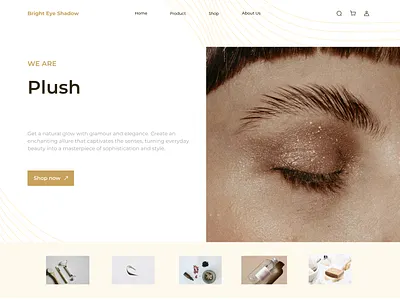 E-commerce Eye Shadow ecommerce ui ux