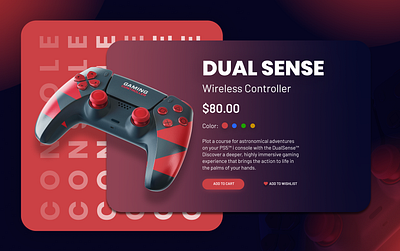Gaming Console 3d animation graphic design ui