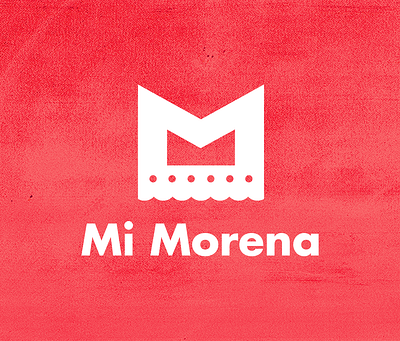 Mi Morena restaurant brand identity branding colorful design logo mexican