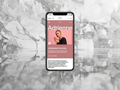 Mobile Section Manager animation mobile product design ui