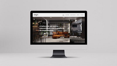 Concept: Oika Architecture archite architecture branding design interface landing page site ux website