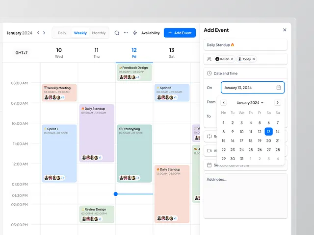 Browse thousands of Date And Time UI images for design inspiration ...