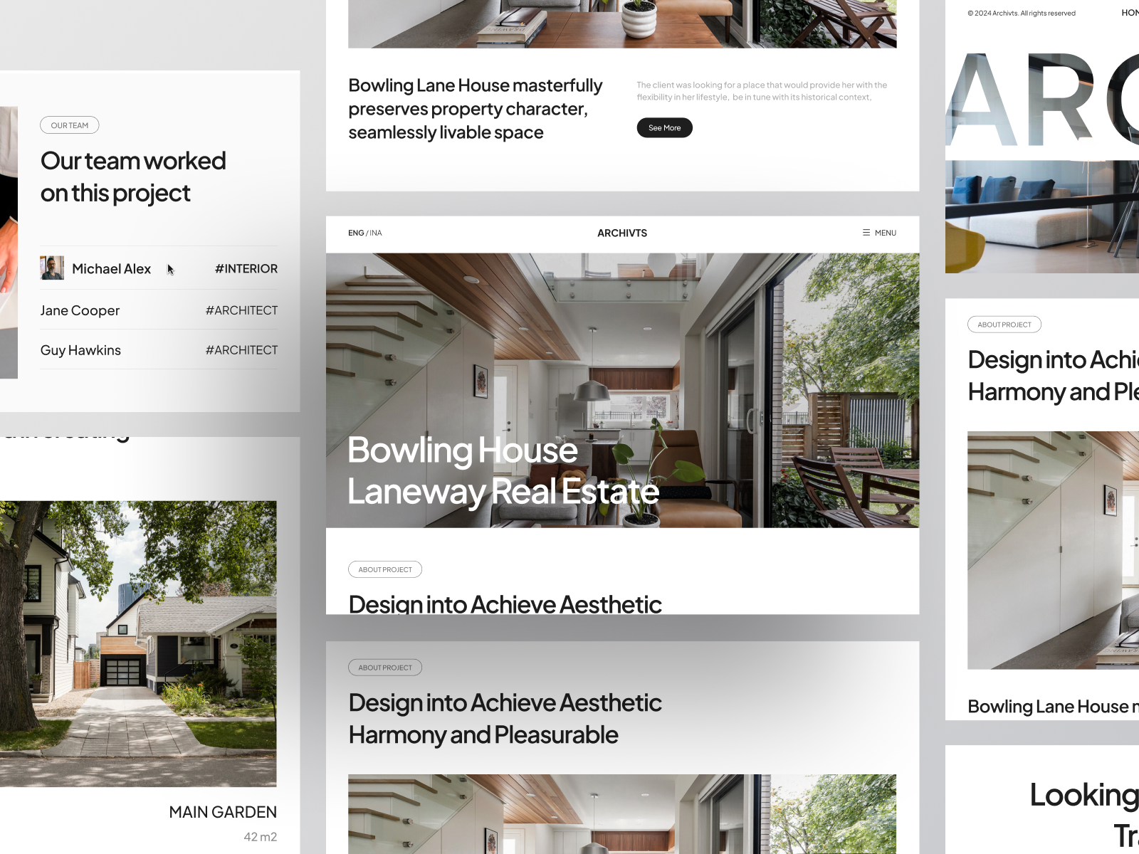 Agency Website Design by Odama on Dribbble