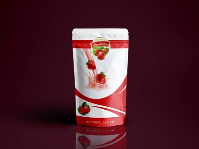 Strawberry Package Design. brand branding business card design design flyer design graphic design identity illustration logo package poster design social media post social media poster design ui ux vector