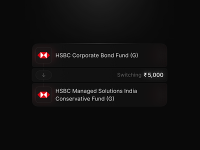 Switch card - Dark mode card cards dark mode finance inve investment investment app shiny switch switch card