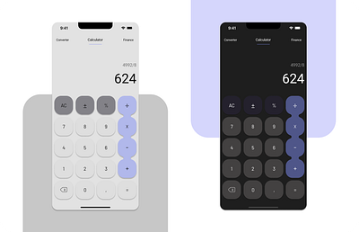 Daily UI #004 calculator dailyui design figma mobile ui