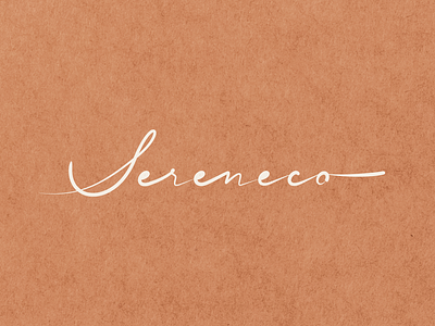 Sereneco brand branding design hand drawn identity illustration logo mark restaurant