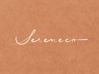 Sereneco brand branding design hand drawn identity illustration logo mark restaurant