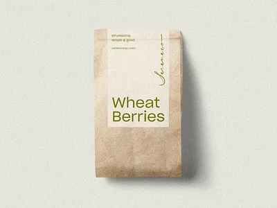 Sereneco brand branding design hand drawn identity illustration logo mark restaurant