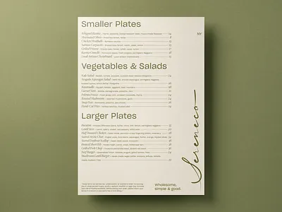 Sereneco brand branding design hand drawn identity illustration logo mark restaurant
