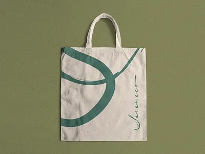 Sereneco brand branding design hand drawn identity illustration logo mark restaurant