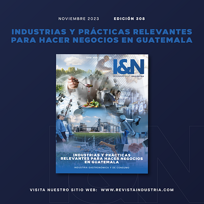Revista I&N - Cámara de Industria diagramming graphic design