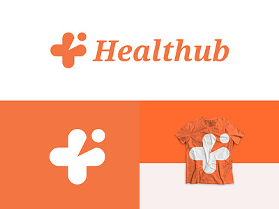 Healthub Logo for Sale agency logo branding doctor logo fitness logo health care log healthub logo hospital logo icon identity logo design logotype medical logo medicine logo typography vector